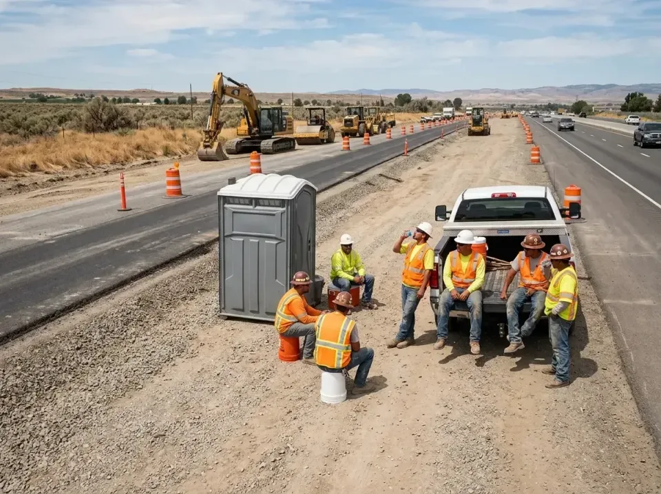 highway-road-construction-crew-007 — frequently asked questions, Porta Potty and Restroom Rentals in Rogers City, MI